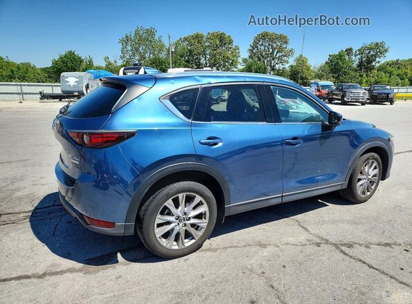JM3KFBDM6M0335423 2021 MAZDA CX-5 Blue Задня права чверть