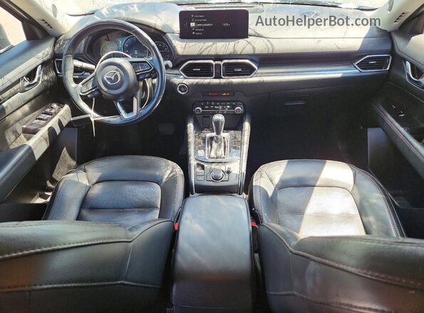 JM3KFBDM6M0335423 2021 MAZDA CX-5 Blue Вид панелі приладів