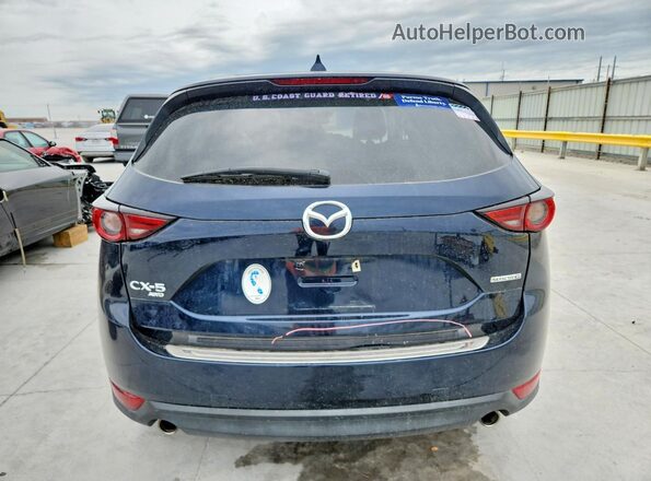JM3KFBDM6M0460390 2021 MAZDA CX-5 Blue Vista trasera