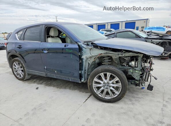 JM3KFBDM6M0460390 2021 MAZDA CX-5 Blue Delantero derecho