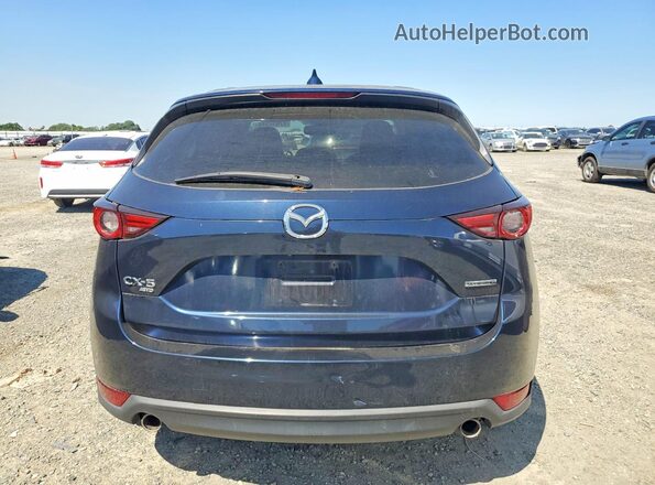 JM3KFBDM6M1348375 2021 MAZDA CX-5 Blue Вид ззаду