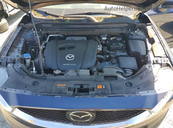JM3KFBDM6M1348375 2021 MAZDA CX-5 Blue Вид підкапотного простору
