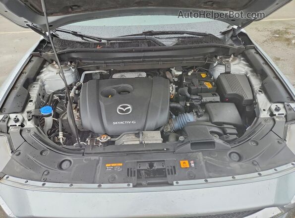 JM3KFBDM6M1400409 2021 MAZDA CX-5 Silver ძრავის განყოფილების ხედი