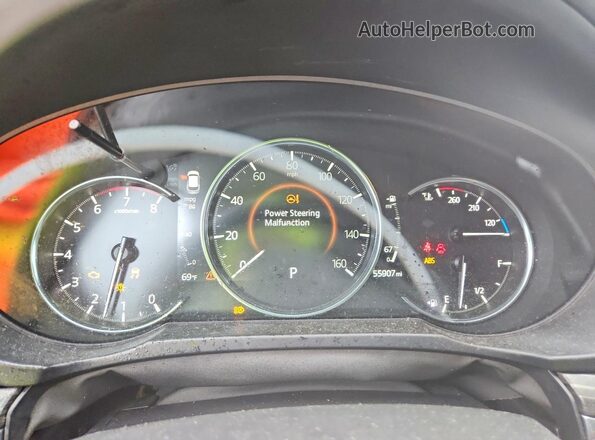 JM3KFBDM6M1400409 2021 MAZDA CX-5 Silver ხელსაწყოთა პანელის ხედი