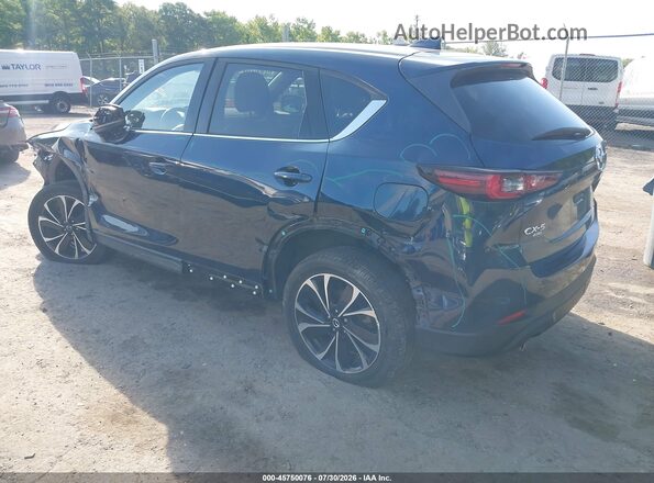 JM3KFBDM6N0626876 2022 MAZDA CX-5 Dark Blue Tył lewy