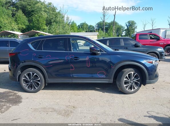 JM3KFBDM6N0626876 2022 MAZDA CX-5 Dark Blue Widok wnętrza z tyłu