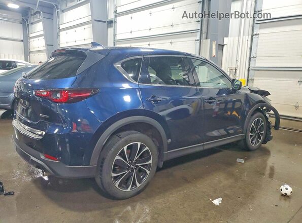 JM3KFBDM6N1531230 2022 MAZDA CX-5 Синий Задняя правая четверть