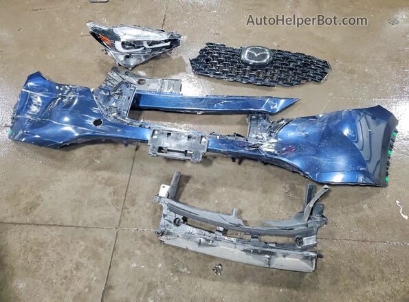 JM3KFBDM6N1531230 2022 MAZDA CX-5 Синий Вид наклейки с VIN-кодом