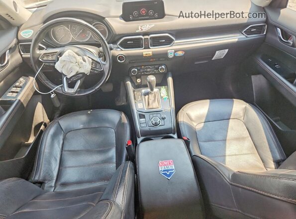 JM3KFBDM7J0378504 2018 MAZDA CX-5 White Вид панелі приладів