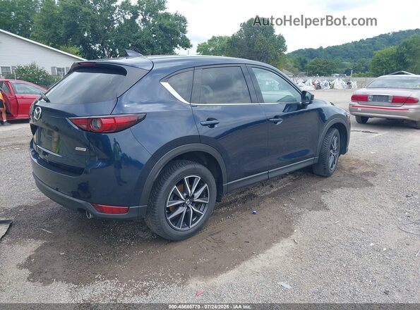 JM3KFBDM7J0396498 2018 MAZDA CX-5 Blue Задня права чверть
