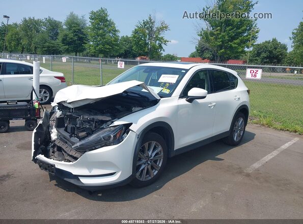 JM3KFBDM7K0509738 2019 MAZDA CX-5 Белый Передняя левая четверть