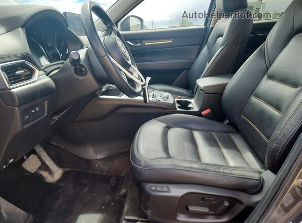 JM3KFBDM7M0104417 2021 MAZDA CX-5 Gray Вид салону спереду