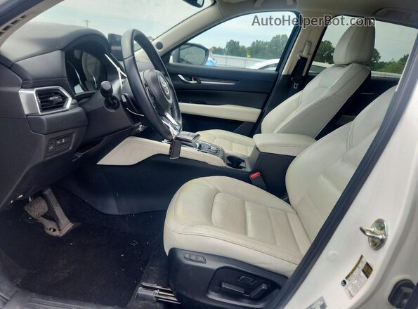 JM3KFBDM7M1442510 2021 MAZDA CX-5 White Widok wnętrza z przodu