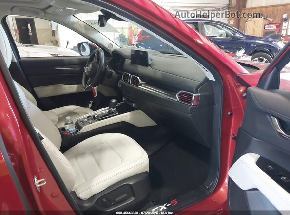 JM3KFBDM7P0164556 2023 MAZDA CX-5 Red Вид салону спереду