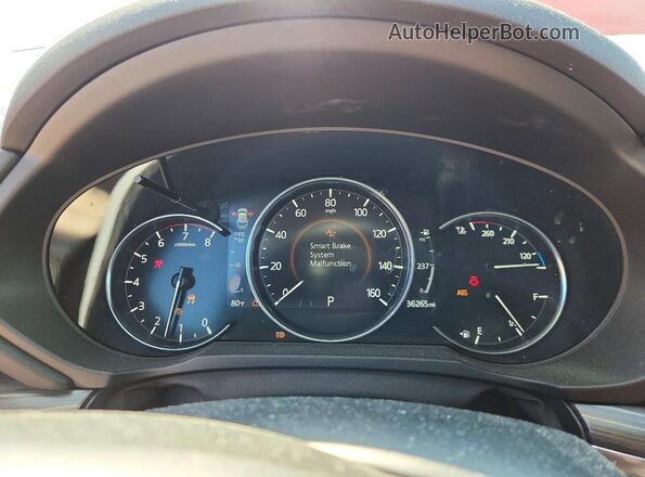 JM3KFBDM7P0262017 2023 MAZDA CX-5 Red ხელსაწყოთა პანელის ხედი
