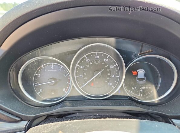 JM3KFBDM8J0330204 2018 MAZDA CX-5 Синий Вид щитка приборов