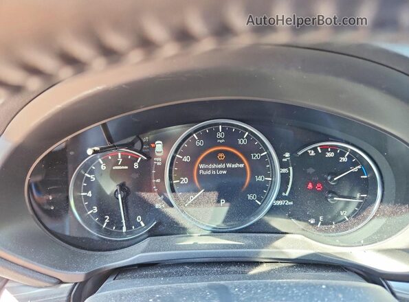 JM3KFBDM8L1840260 2020 MAZDA CX-5 Gray Vista del cuadro de instrumentos