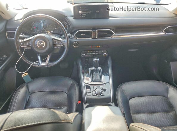JM3KFBDM8M0327288 2021 MAZDA CX-5 Blue Առջևի վահանակի տեսք