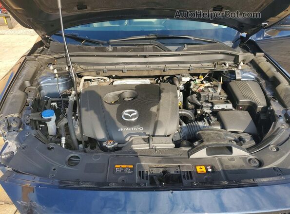 JM3KFBDM8M0327288 2021 MAZDA CX-5 Blue Սալոնի հետևի տեսք