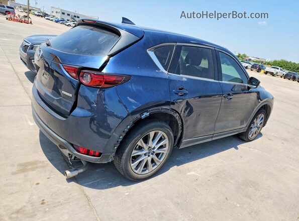 JM3KFBDM8M0452338 2021 MAZDA CX-5 Blue Trasero derecho