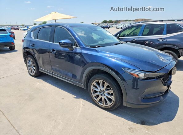 JM3KFBDM8M0452338 2021 MAZDA CX-5 Blue Delantero derecho