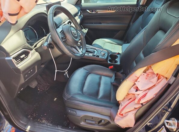 JM3KFBDM8M0452338 2021 MAZDA CX-5 Blue Vista interior delantera