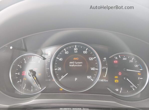 JM3KFBDM8M1358180 2021 MAZDA CX-5 White Widok tylnych siedzeń