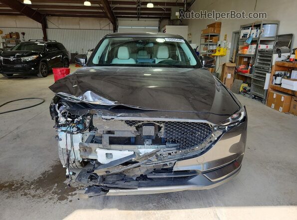 JM3KFBDM8M1373407 2021 MAZDA CX-5 Gray Widok z przodu
