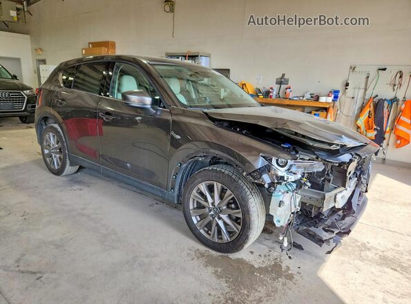 JM3KFBDM8M1373407 2021 MAZDA CX-5 Gray Przód prawy