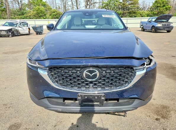 JM3KFBDM8N0637734 2022 MAZDA CX-5 Blue Вид спереду