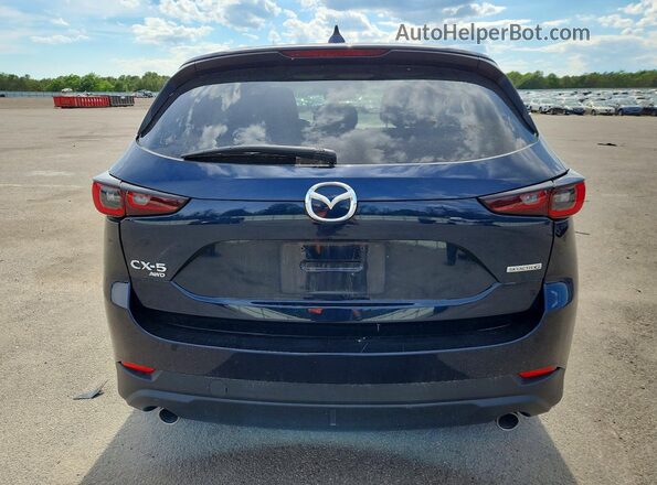 JM3KFBDM8N0637734 2022 MAZDA CX-5 Blue Вид ззаду