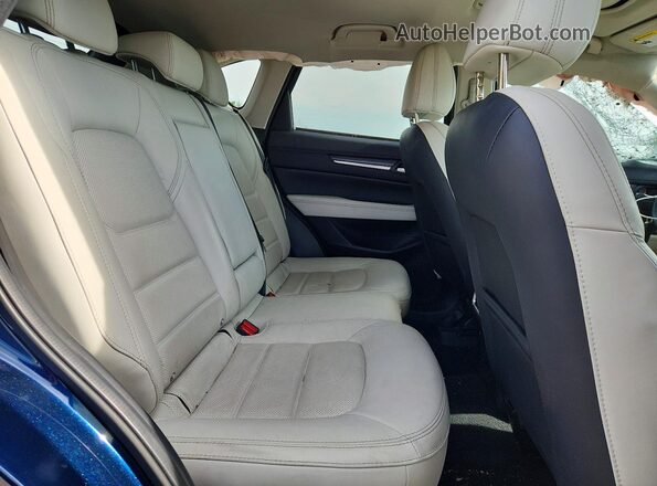 JM3KFBDM8N0637734 2022 MAZDA CX-5 Blue Вид задньої частини салону