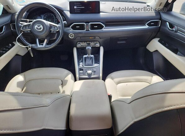JM3KFBDM8N0637734 2022 MAZDA CX-5 Blue Вид панелі приладів
