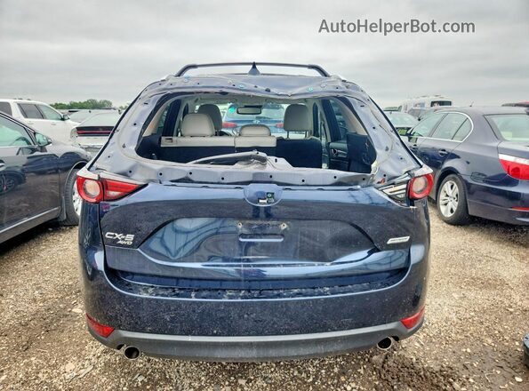 JM3KFBDM9J0308311 2018 MAZDA CX-5 Blue Հետևի տեսք