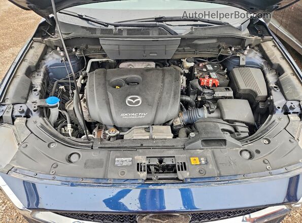 JM3KFBDM9J0308311 2018 MAZDA CX-5 Blue Սալոնի հետևի տեսք
