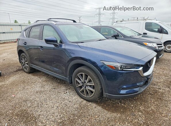 JM3KFBDM9J0308311 2018 MAZDA CX-5 Blue Առջևի աջ