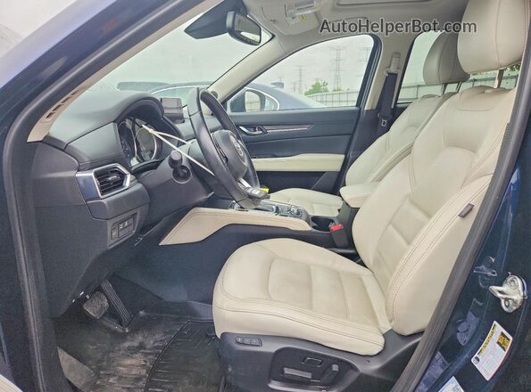 JM3KFBDM9J0308311 2018 MAZDA CX-5 Blue Սալոնի դիմացի տեսք