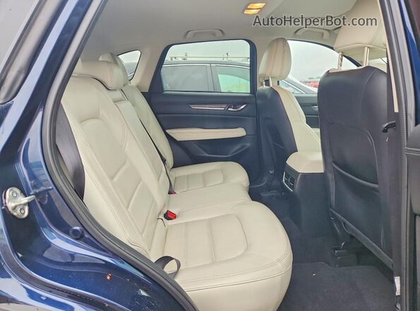 JM3KFBDM9J0308311 2018 MAZDA CX-5 Blue Հետևի նստատեղերի տեսք