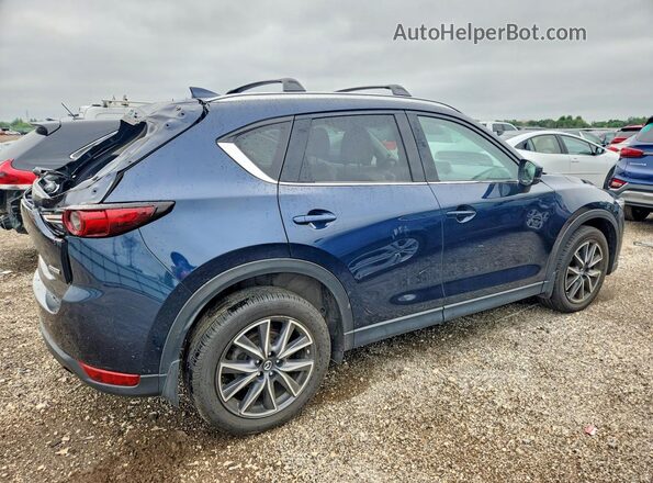 JM3KFBDM9J0308311 2018 MAZDA CX-5 Blue Հետևի աջ