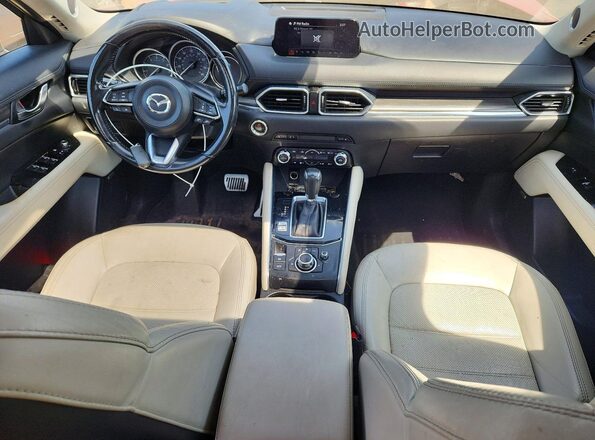 JM3KFBDM9J0310916 2018 MAZDA CX-5 Red Առջևի վահանակի տեսք