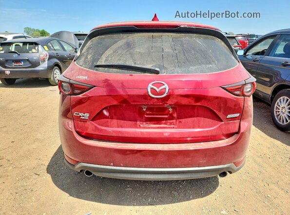 JM3KFBDM9J0310916 2018 MAZDA CX-5 Red Հետևի տեսք