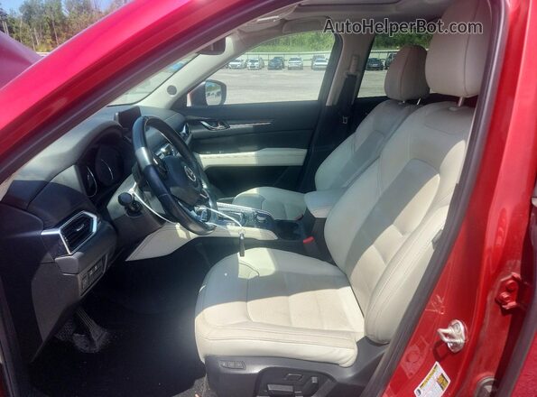 JM3KFBDM9K0503259 2019 MAZDA CX-5 Red Vista interior delantera