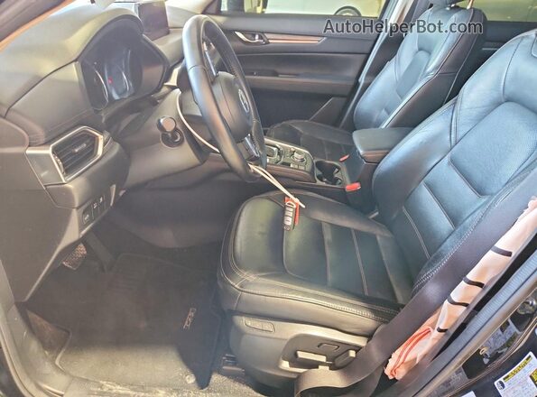 JM3KFBDM9K0557290 2019 MAZDA CX-5 Black Widok wnętrza z przodu