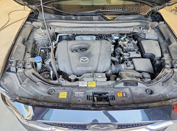 JM3KFBDM9K0557290 2019 MAZDA CX-5 Black Widok komory silnika