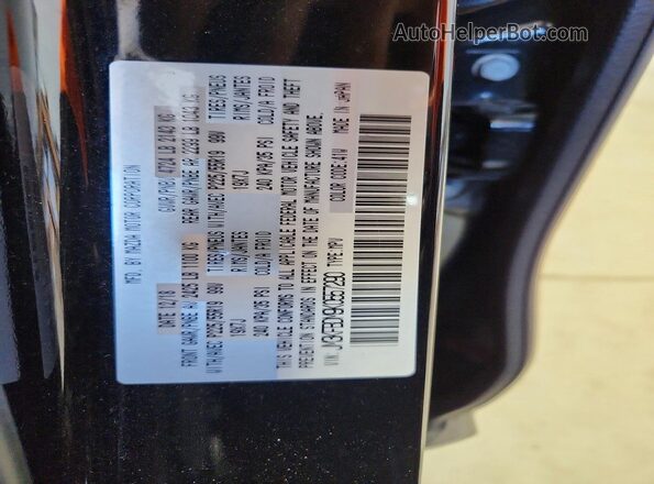 JM3KFBDM9K0557290 2019 MAZDA CX-5 Black Widok naklejki z numerem VIN