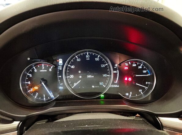 JM3KFBDM9K0560769 2019 MAZDA CX-5 Синий Вид щитка приборов