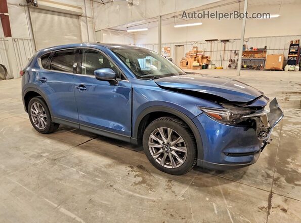 JM3KFBDM9K0560769 2019 MAZDA CX-5 Синий Передняя правая четверть