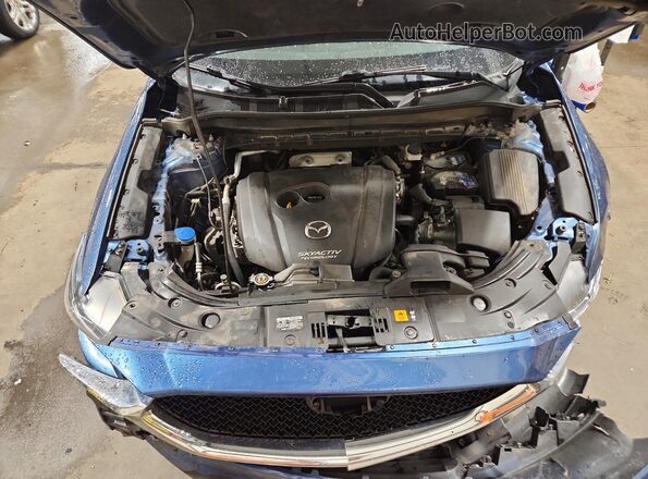 JM3KFBDM9K0560769 2019 MAZDA CX-5 Синий Вид подкапотного пространства