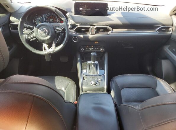 JM3KFBDM9M1452195 2021 MAZDA CX-5 Burgundy Vista del salpicadero