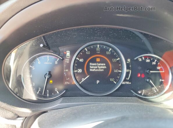 JM3KFBDM9M1452195 2021 MAZDA CX-5 Burgundy Vista del cuadro de instrumentos